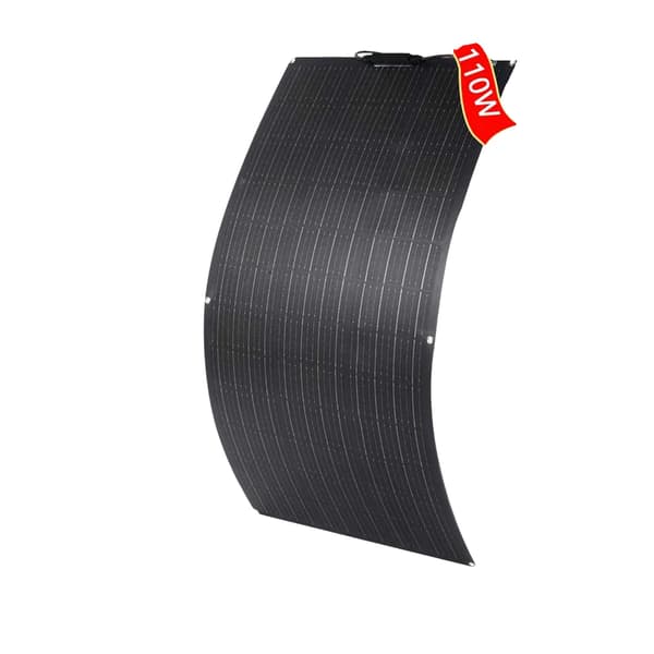 Solpanel, Fleksibelt Design, Høj Effektivitet,1stk 110W