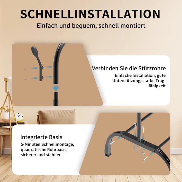 Tørrerack, Multifunktionel, Nem montering,Tøjstativ