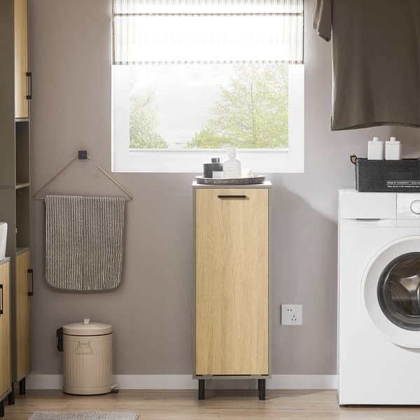 Vaskeskab, Udfoldelig Vaskepose, Robust Design,Lys Grå