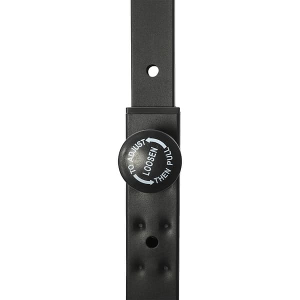 Horisontal Pull Up Bar, Højdejusterbar, Anti-Skrid Design,sort
