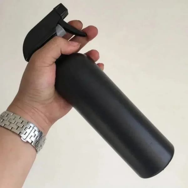 Sprayflaska, Ergonomisk Design, Läckagesäker Konstruktion,svart