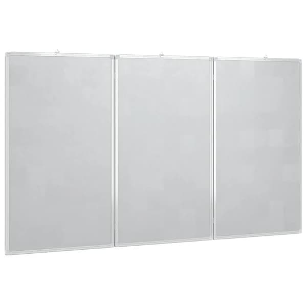 Magnetisk whiteboard, Fällbar design, Lättviktigt material,armégrön