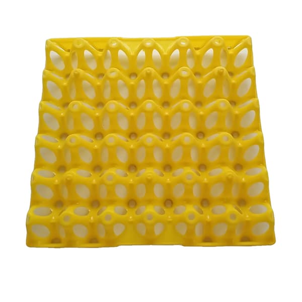 Äggkartonger, stapelbar design, rymmer 30 ägg,GUL
