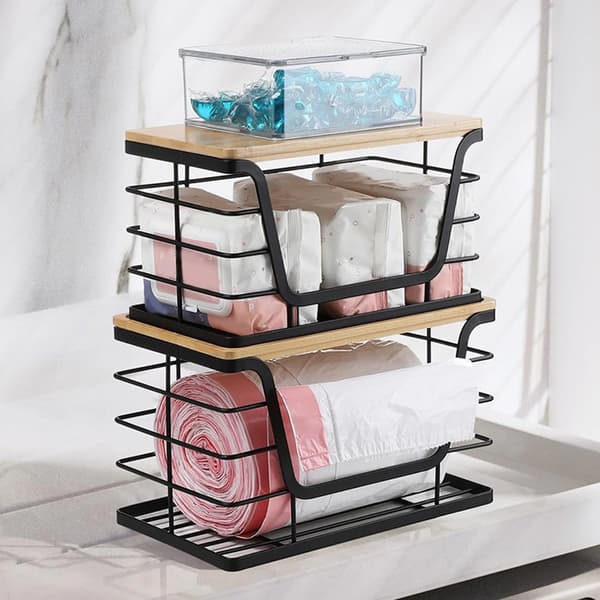 Soppåsehållare, Väggmonterad Design, Stort Öppning,MULTI