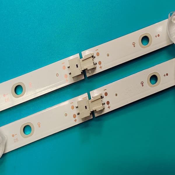 LED-remsor, längd 1305 mm, 3 V spänning, 22 LED-perlor, kompatibilitet E4SW6518, E4ST6519
