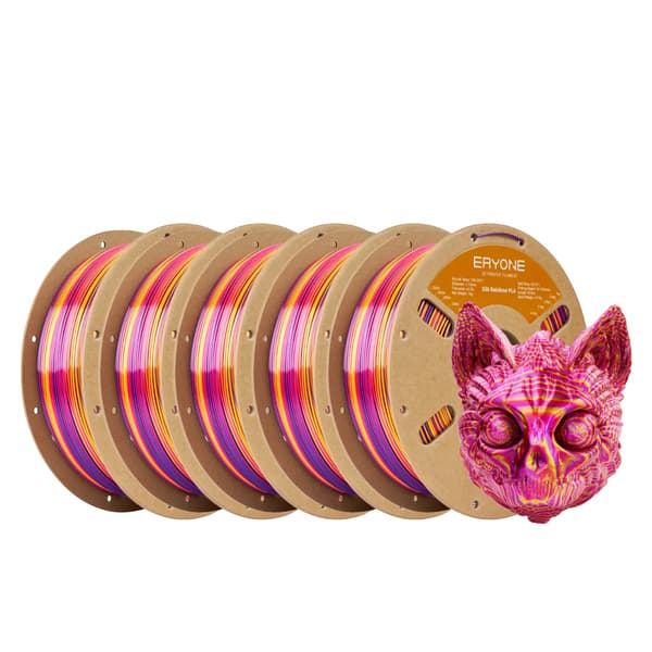 3D-printer filament, PLA-material, 1,75 mm diameter,Rød  Guld  Lilla 5