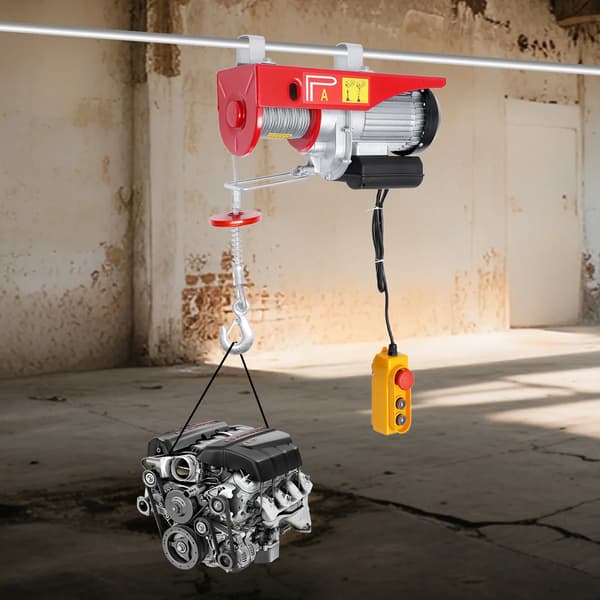 Luftkompressor, 750W Motor, 145L/min Luftstrøm,Rød