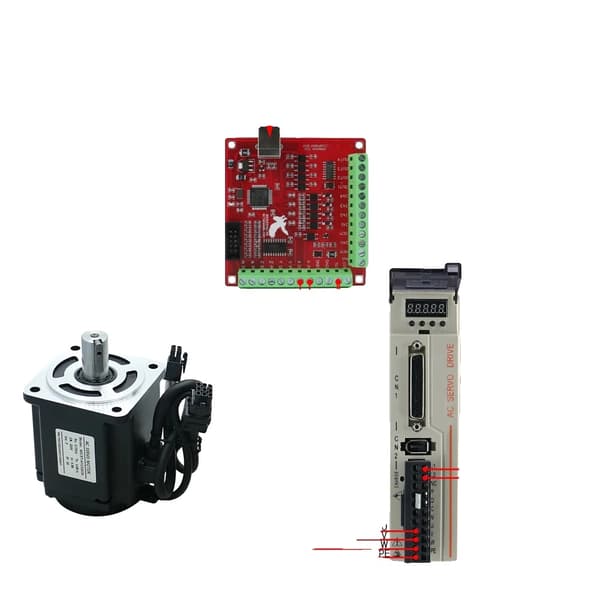 Servo Motor, 750W Udgivelses Effekt, Magnetisk Absolut Encoder,750W 220V