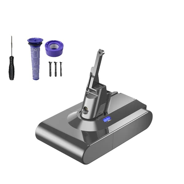 Batteri, Litiumjon, 8000mAh kapacitet, 1PC 6.0Ah Set