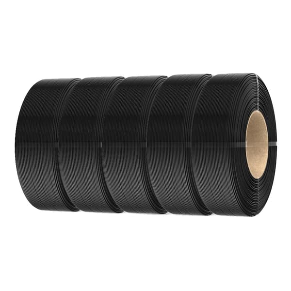 3D-printer filament, PLA+, 1,75 mm diameter,Sort