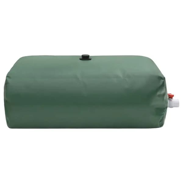 Vandtank, Foldbart Vandhanedesign, 670 L Kapacitet,Grøn