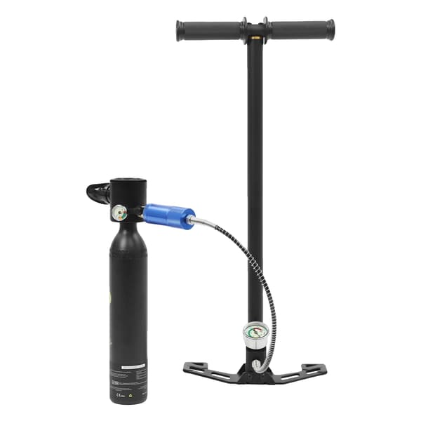 Mini Scuba Tank, Hållbart Material, Bärbar Design,svart