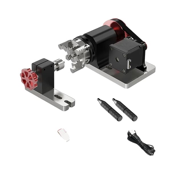 4:e Axeln CNC Rotationsmodul Kit, Rostbeständig Beläggning, Lämplig för Cylindriska Objekt,Rotary Module Kit
