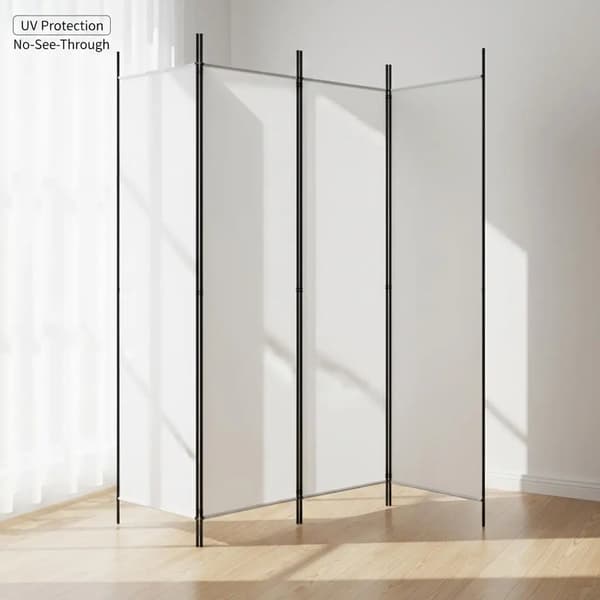 Rummdivider, Stofkonstruktion, Minimalistisk Design,hær grøn