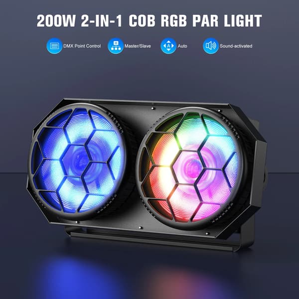 Scene Lys, DMX512 Kontrol, Alsidige Effekter,EU stik