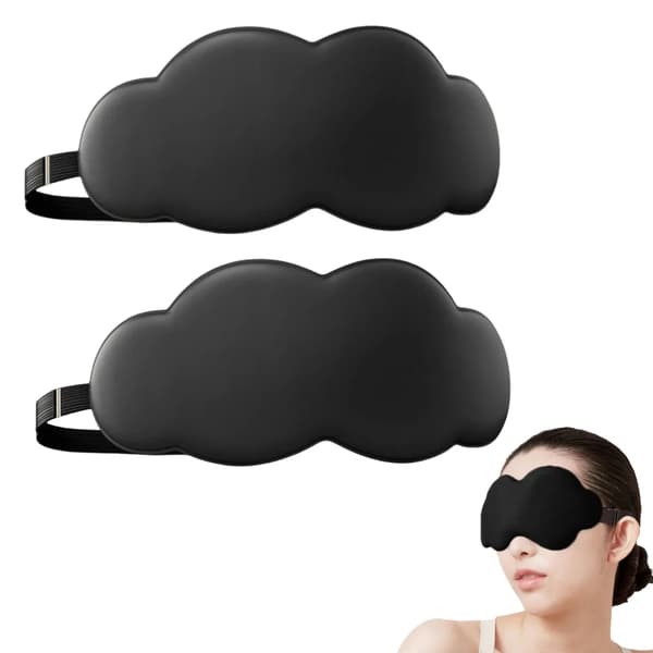 Sovemaske, 3D Design, Lysblokering,Sky stil 2stk
