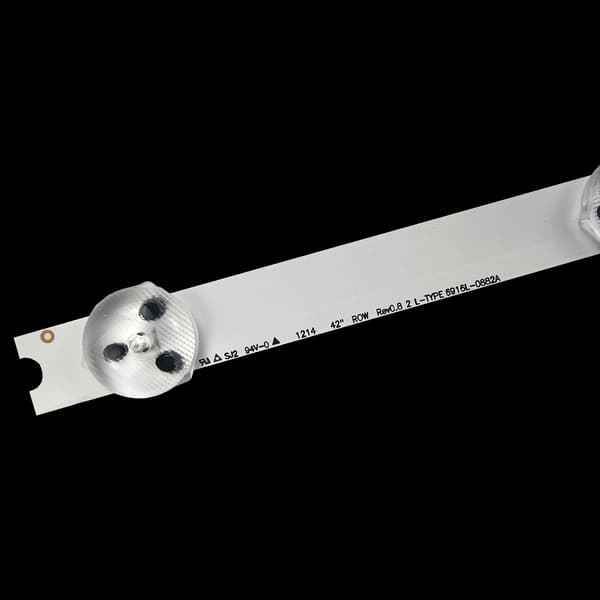 LED-remsa, längd 873 mm, 12 LED-perlor per remsa, spänning 3 V, CE-certifierad, blå