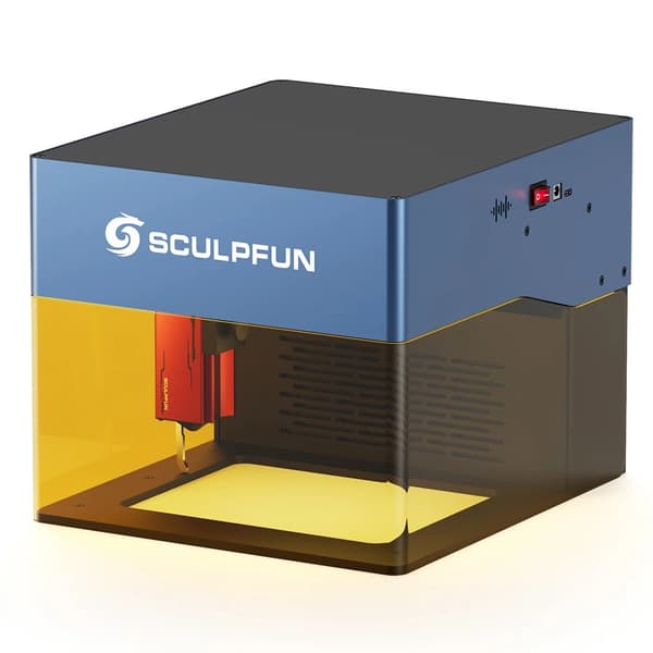Lasergravyr, 10000 mm/min hastighet, högprecisionsskärning,SCULPFUN iCube Pro