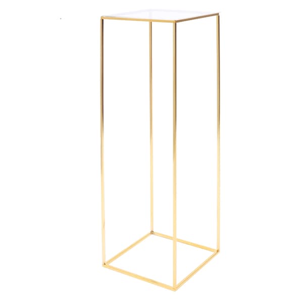 Blomsterstand, Robust Metal Konstruktion, Elegant Design,Guld