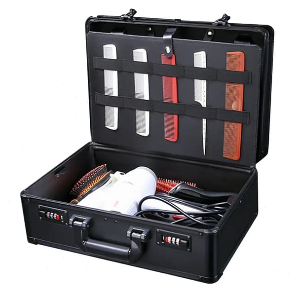Opbevaringskasse Organizer, Multi-Lag Design, Sikker Låsemekanisme,sort