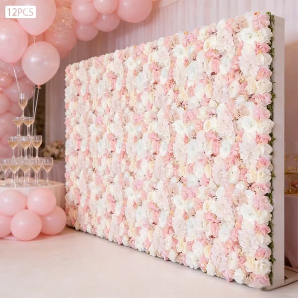 Kunstige Blomster, 12 Pakker, Livagtig Design,MULTI