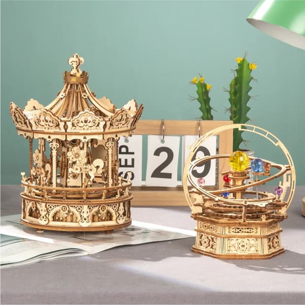Puupalapeli, 3D-kokoonpanosarja, Musiikkikaruselli,AMK62