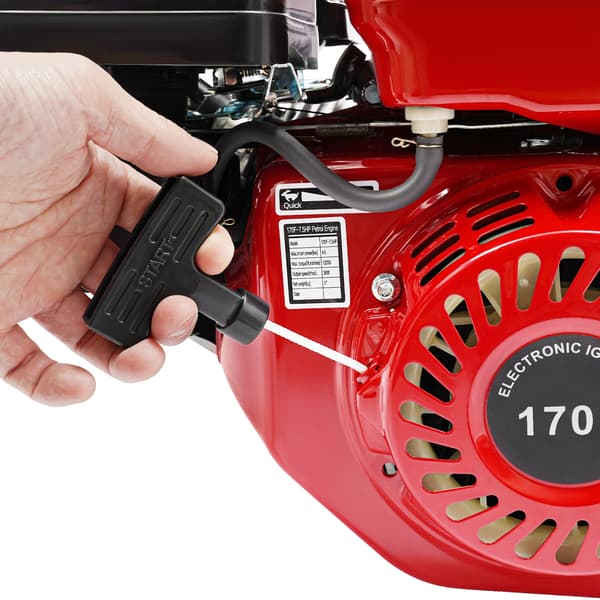 Gasmotor, 4-takt, Hög prestanda,Röd