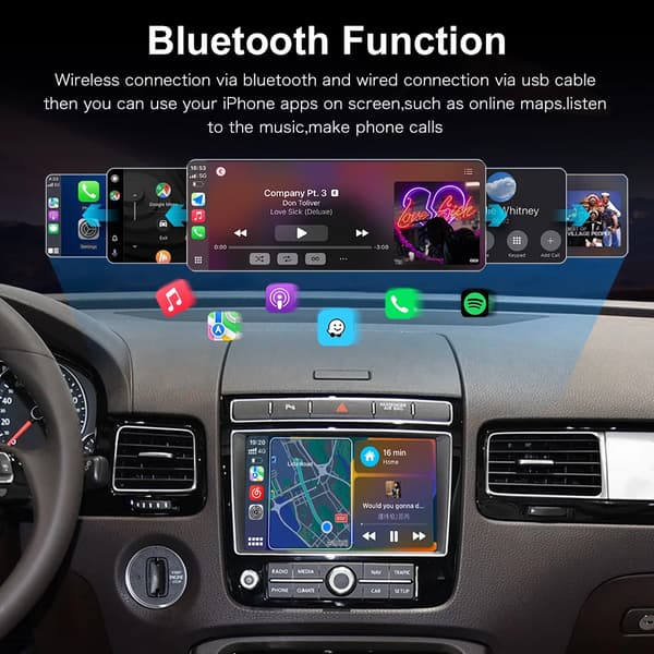 CarPlay Android Auto -liitäntä, langaton yhteys, helppo asennus,RNS850