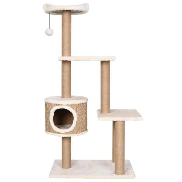 Kattetree, Multi-niveau Design, Interaktive Legefunktioner,Beige