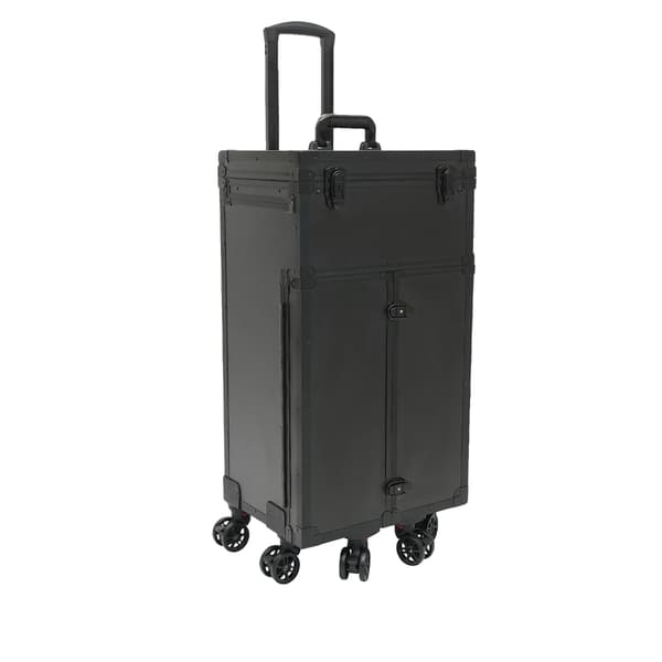Makeupväska, Hög kapacitet, Bärbar design,svart