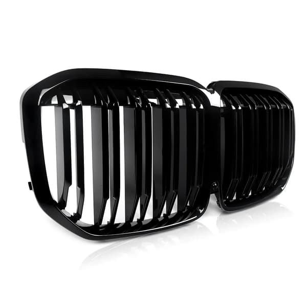 Frontbumpergrill, Aggressiv Styling, Nem Installation,glans sort