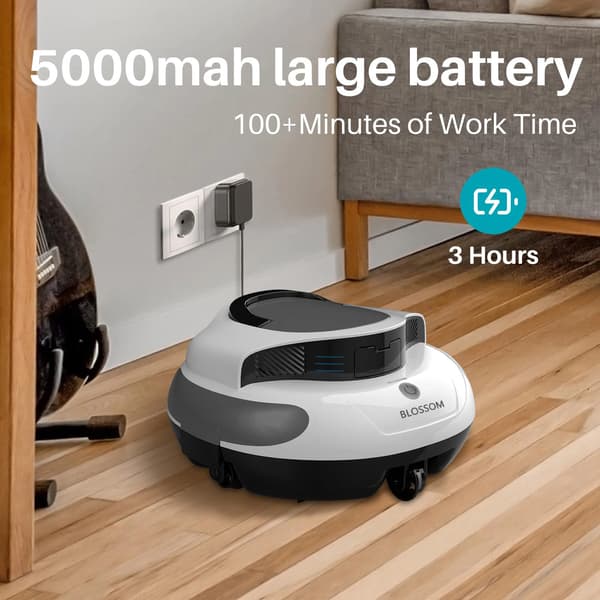 Robotgräsklippare, 5000mAh Batteri, Vattentät IPX8,VIT