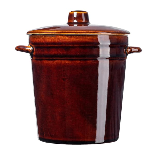 Stengodsgryta, Hållbar Design, Mångsidig Användning,Brun