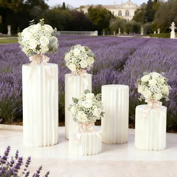 Blomsterstand, Holdbart Pap, Elegant Design,HVID, M