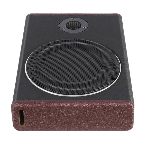 Bilsubwoofer, Kraftig Bas, Kompakt Design,svart