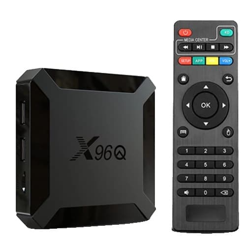 Smart TV Box, Android 10.0, Quad Core Ydeevne,2G 16G TV BOKS, EU stik