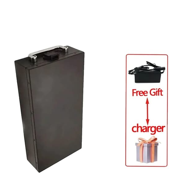 Batteri, 30Ah kapacitet, Li-Ion teknik,B-60V 30AH-laddare
