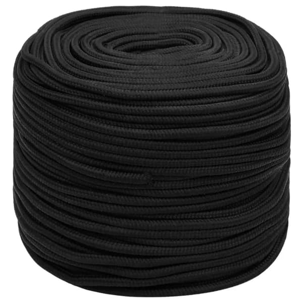 Marineror, 10 mm Diameter, 50 m Længde,sort