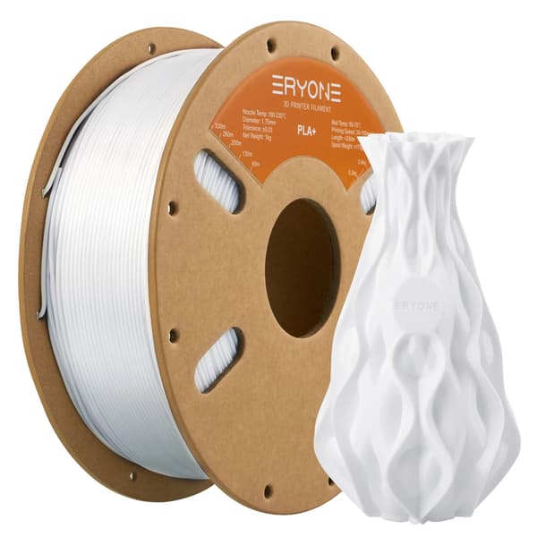 3D-skrivarfilament, PLA Plus-material, hög precisionstolerans,Kall vit filament