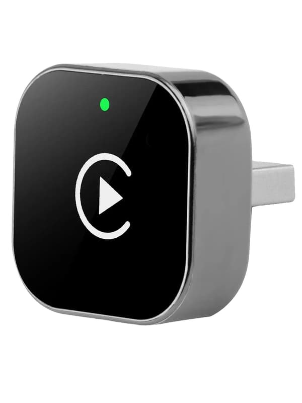 Trådløs CarPlay-adapter, Plug and Play, Universel kompatibilitet,sort