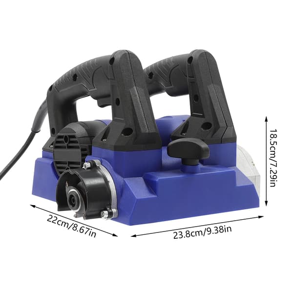 Elektrisk Väggslip, 1300W Effekt, Ergonomisk Design,Blå