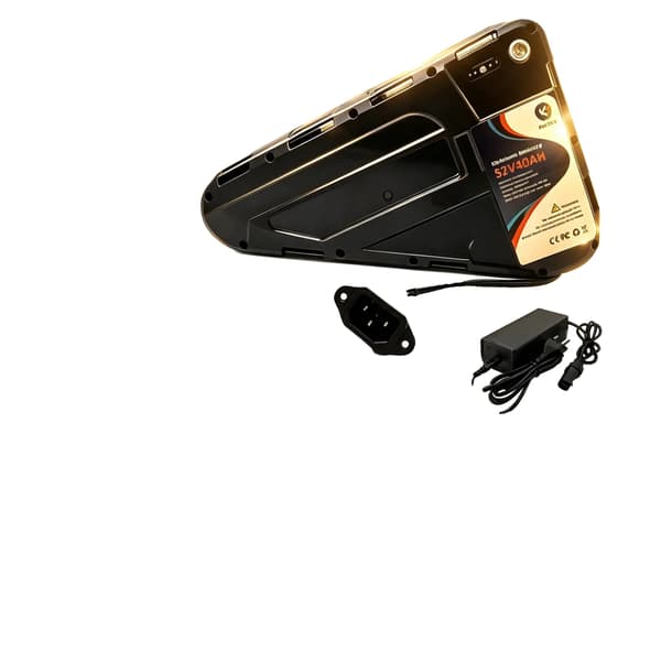 Triangle Ebike Batteri, 52V 40AH Kapacitet, Vandtæt Design,52V-3P-40AH