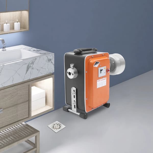Avloppsrensare, 750W Effekt, Ergonomisk Design,Orange