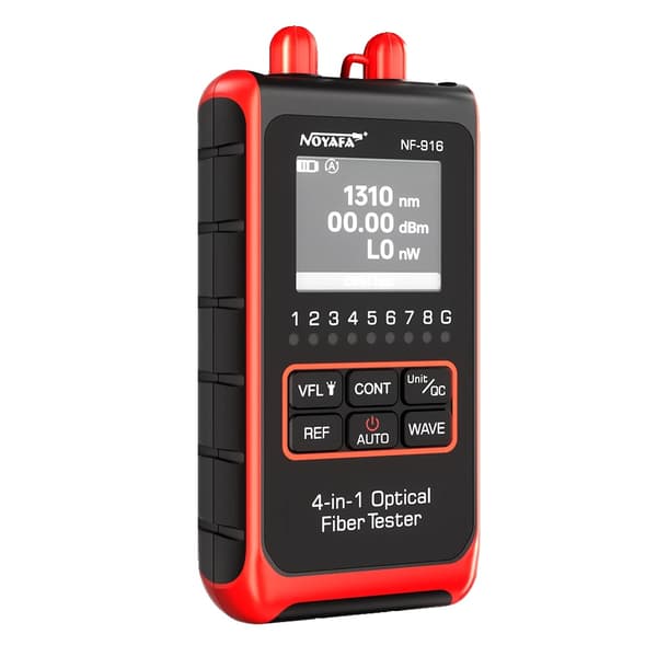Optisk Effektmåler, Kabeltester, Genopladeligt Batteri,NF-916