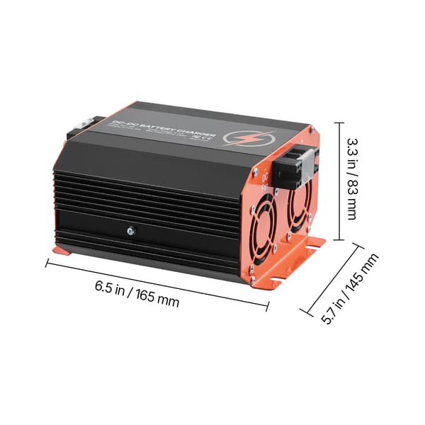 Batterioplader, 12V DC til DC, Flere Beskyttelsesfunktioner,20A