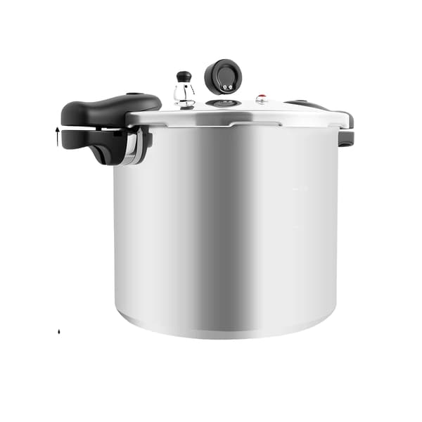 Tryckkokare, 22L kapacitet, säker och effektiv matlagning,silver