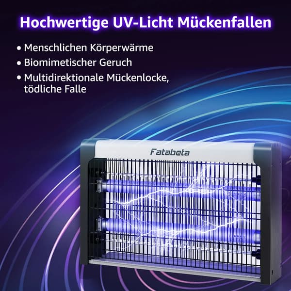 UV Mygdræberlampe, Stille Drift, Energi Effektiv,Sølv, EU