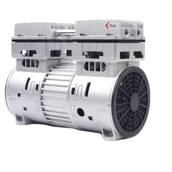 Kompressorhuvud, 750W Effekt, Lättvikts Aluminiumkonstruktion,Silver