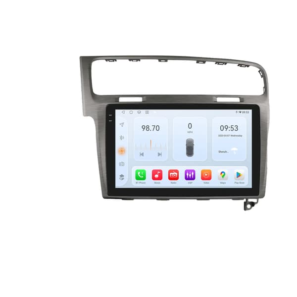 Bil Audio System, Multimedia Afspilning, Touchscreen Interface, Kompatibel med Golf 7 2013-2017,QS2 G-8Core-4G 32G