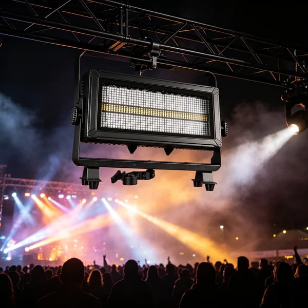 Strobe Lys, IP65 Vandtæt, DMX512 Kontrol,1PCS